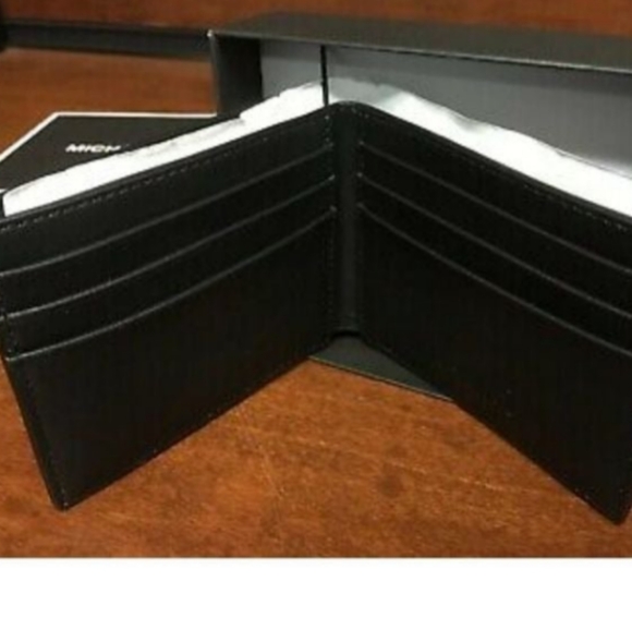 Michael kors men's pifold wallet with metallic Logo - Picture 7 of 8